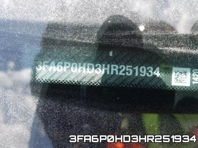 3FA6P0HD3HR251934 фото 2