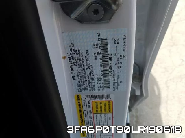 3FA6P0T90LR190618 фото 2