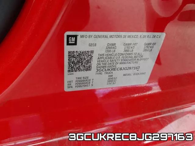 3GCUKREC8JG297163 фото 2