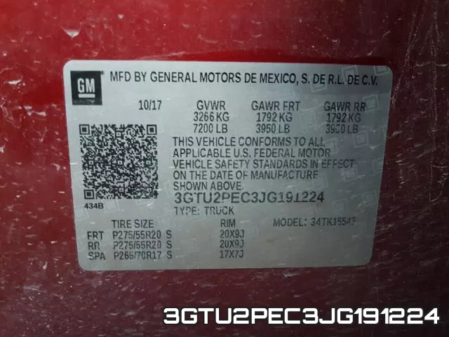 3GTU2PEC3JG191224 фото 2