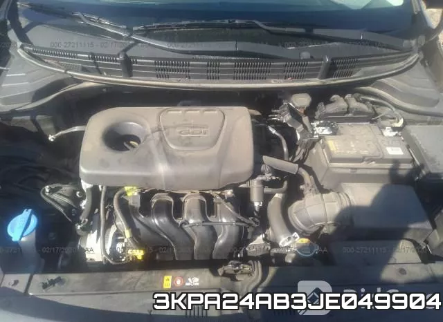 3KPA24AB3JE049904 фото 2
