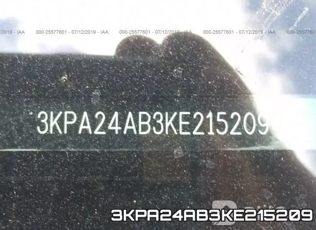 3KPA24AB3KE215209 фото 10