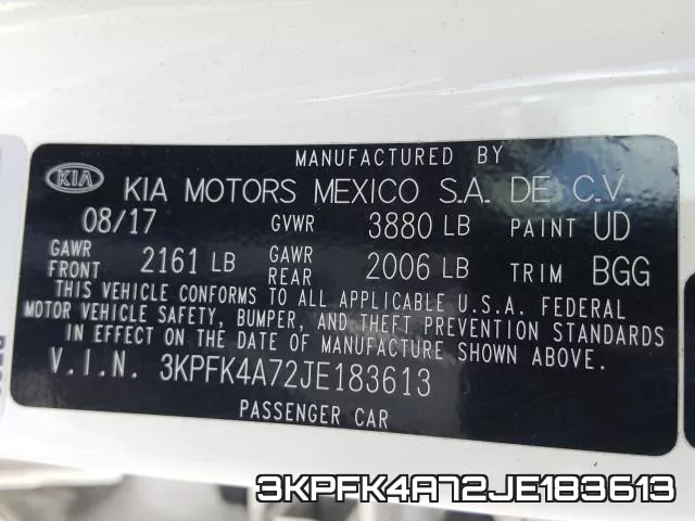 3KPFK4A72JE183613 фото 2