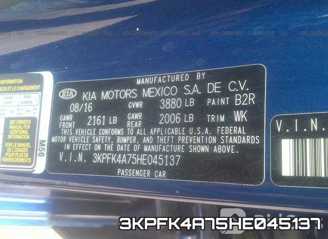 3KPFK4A75HE045137 фото 10