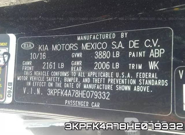 3KPFK4A78HE079332 фото 10