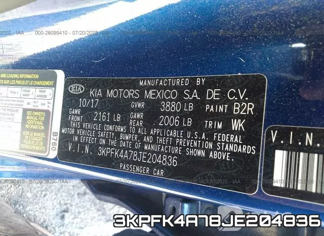 3KPFK4A78JE204836 фото 10