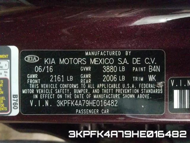 3KPFK4A79HE016482 фото 2