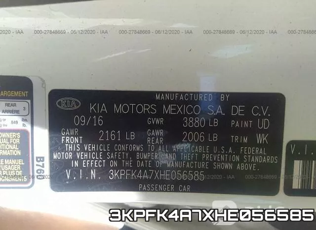 3KPFK4A7XHE056585 фото 10