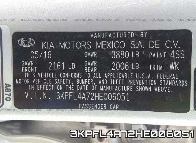 3KPFL4A72HE006051 фото 10