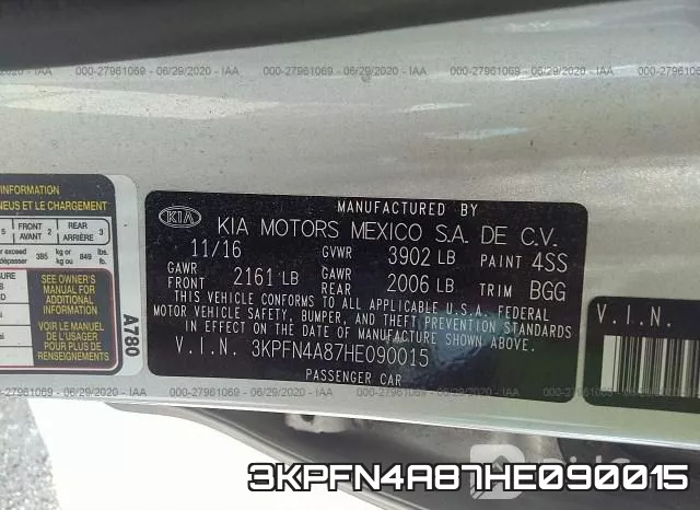 3KPFN4A87HE090015 фото 10