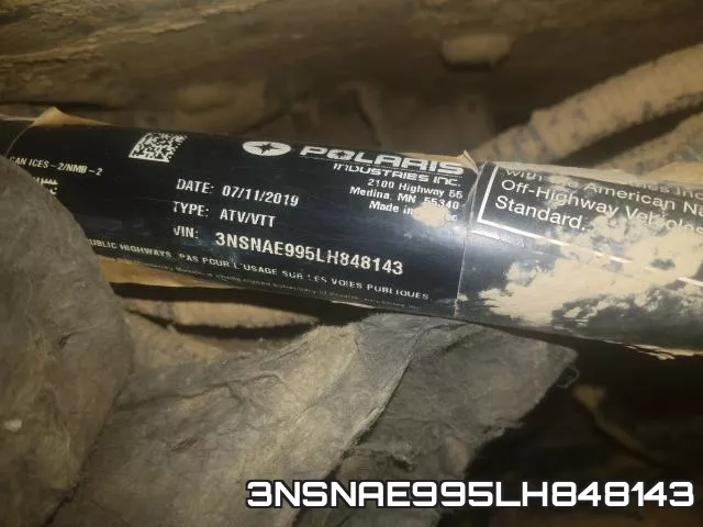 3NSNAE995LH848143 фото 2