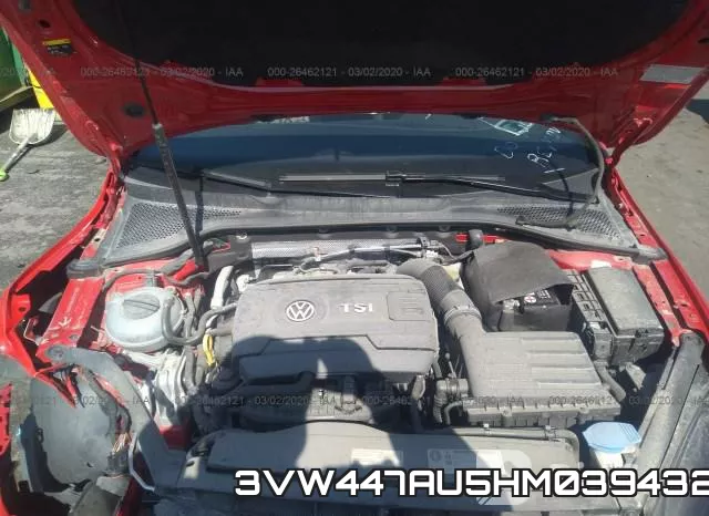 3VW447AU5HM039432 фото 2