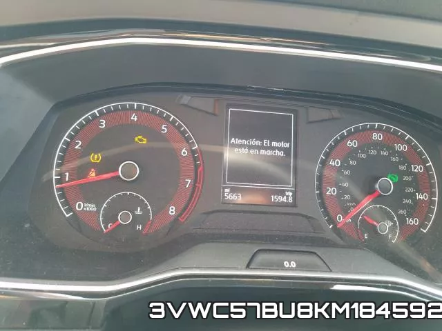 3VWC57BU8KM184592 фото 9