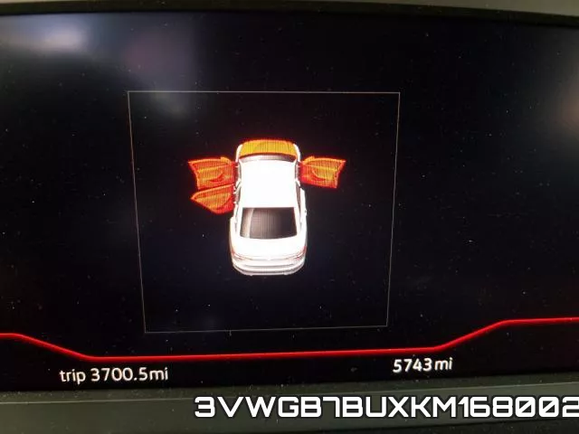 3VWGB7BUXKM168002 фото 9