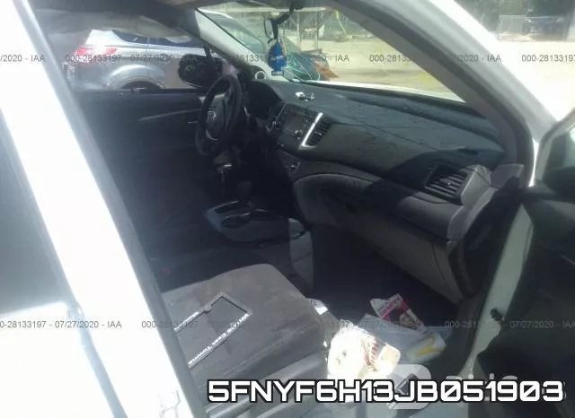 5FNYF6H13JB051903 фото 6