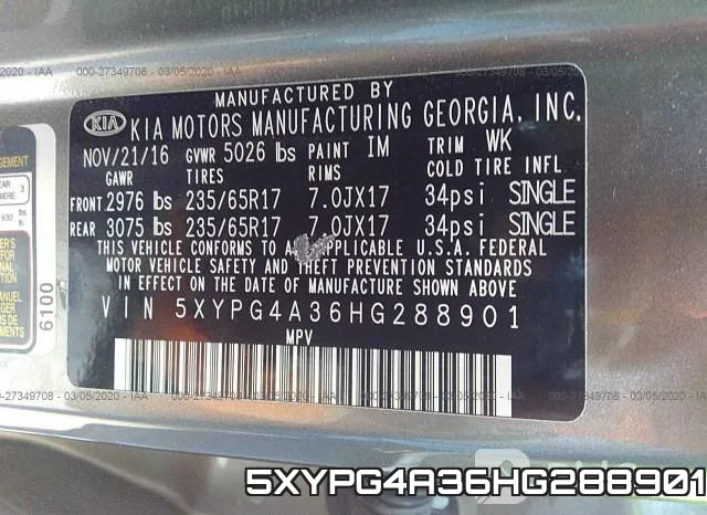 5XYPG4A36HG288901 фото 10
