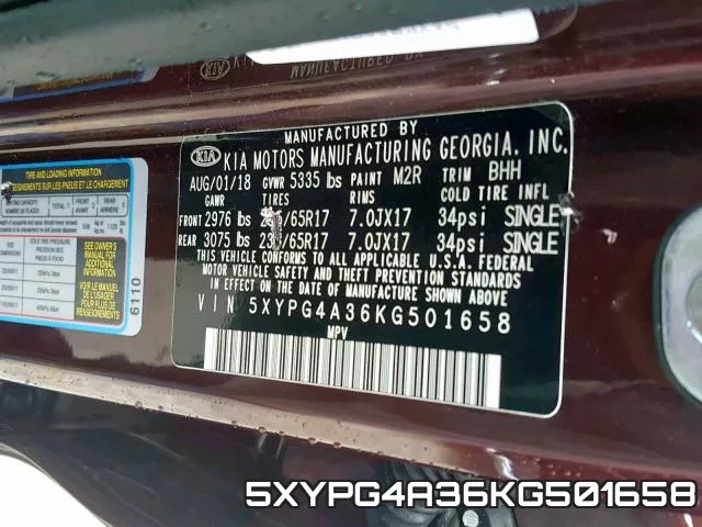 5XYPG4A36KG501658 фото 2
