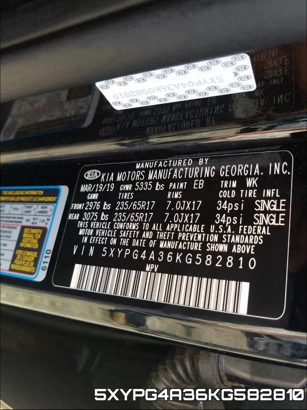 5XYPG4A36KG582810 фото 2