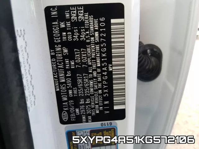5XYPG4A51KG572106 фото 2