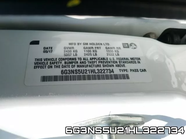 6G3NS5U21HL322734 фото 2