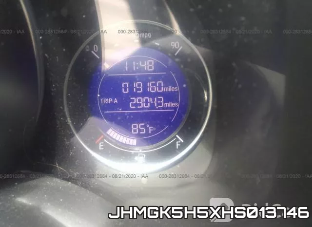 JHMGK5H5XHS013746 фото 8