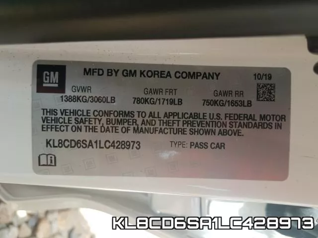 KL8CD6SA1LC428973 фото 2