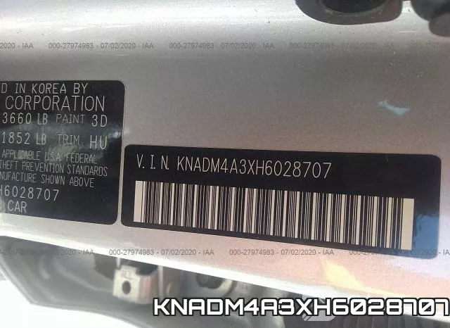 KNADM4A3XH6028707 фото 10
