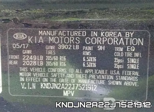 KNDJN2A22J7521912 фото 10