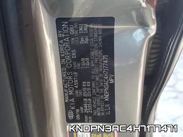 KNDPN3AC4H7177471 фото 2