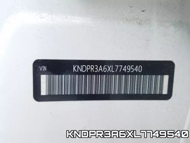 KNDPR3A6XL7749540 фото 2