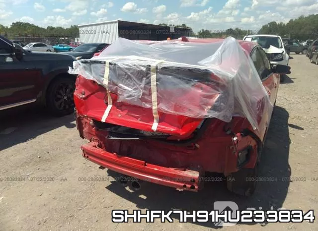 SHHFK7H91HU233834 фото 7