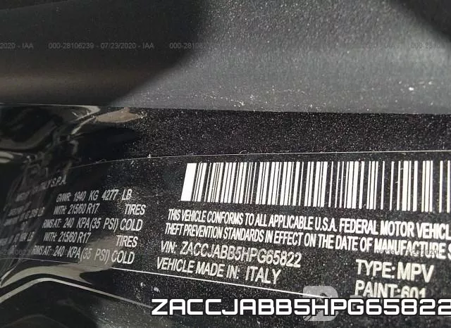 ZACCJABB5HPG65822 фото 10