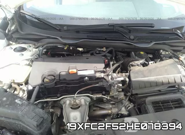 19XFC2F52HE078394 фото 2