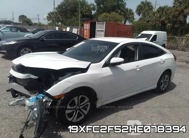 19XFC2F52HE078394 фото 3