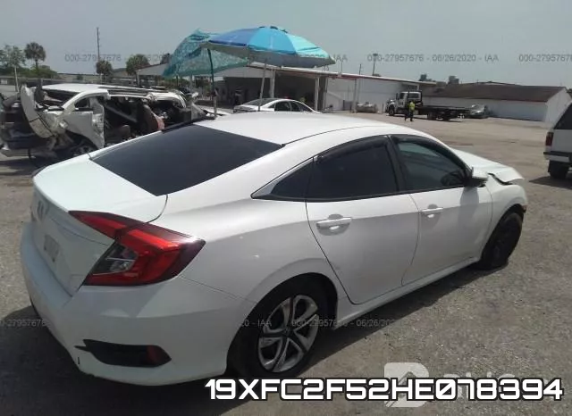 19XFC2F52HE078394 фото 5