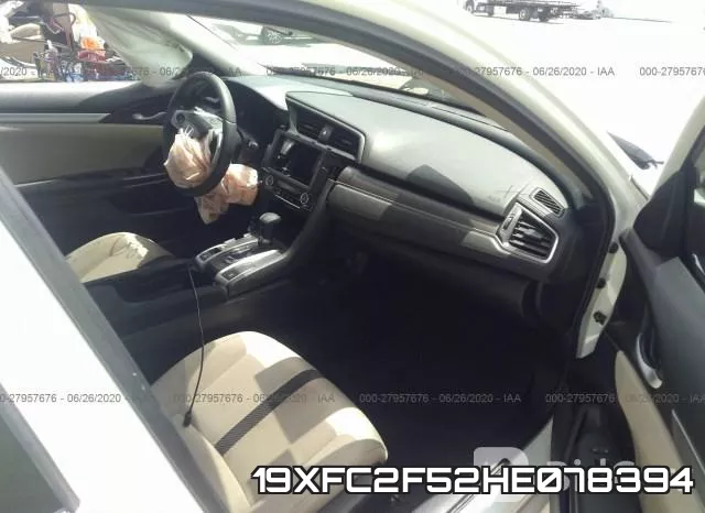19XFC2F52HE078394 фото 6