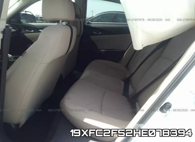 19XFC2F52HE078394 фото 9