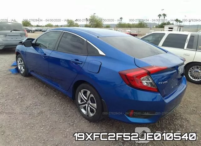 19XFC2F52JE010540 фото 4