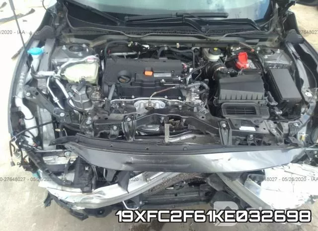 19XFC2F61KE032698 фото 2