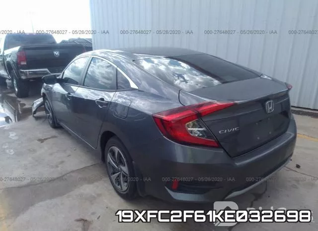 19XFC2F61KE032698 фото 4