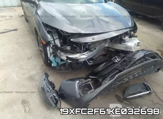 19XFC2F61KE032698 фото 7