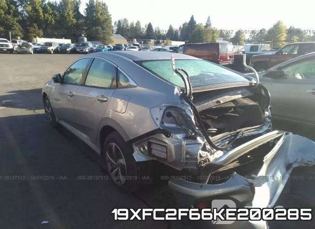 19XFC2F66KE200285 фото 4
