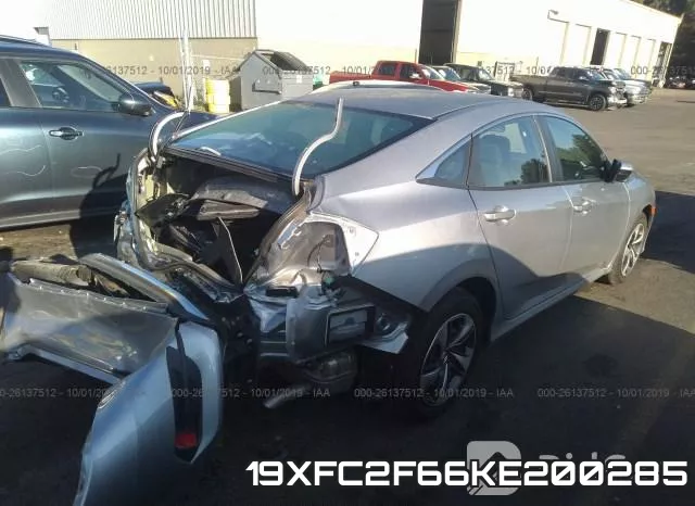 19XFC2F66KE200285 фото 5