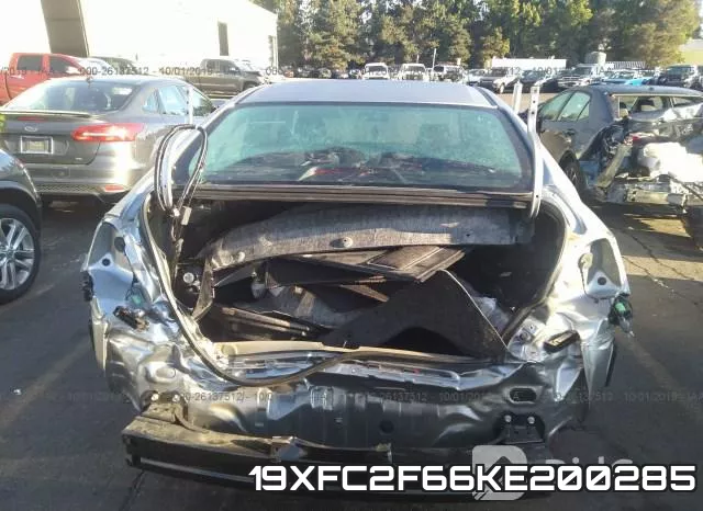 19XFC2F66KE200285 фото 7