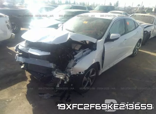 19XFC2F69KE213659 фото 3