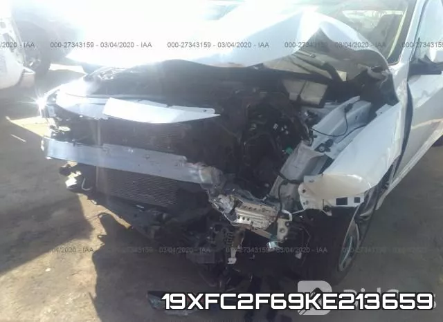 19XFC2F69KE213659 фото 7
