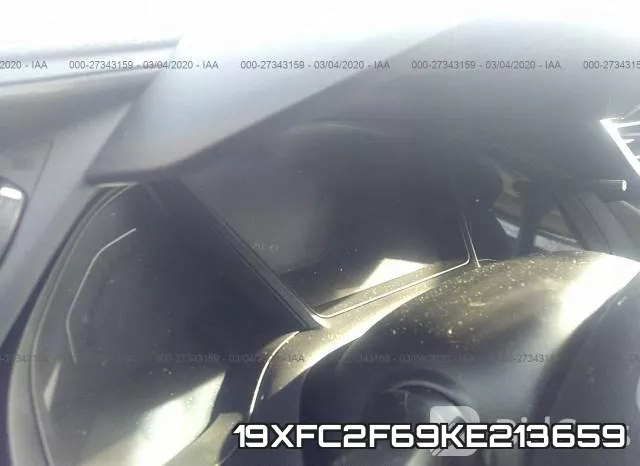 19XFC2F69KE213659 фото 8