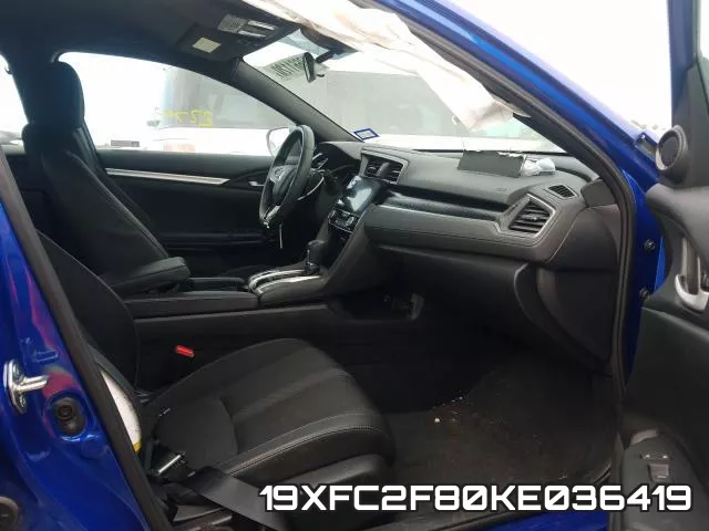 19XFC2F80KE036419 фото 6