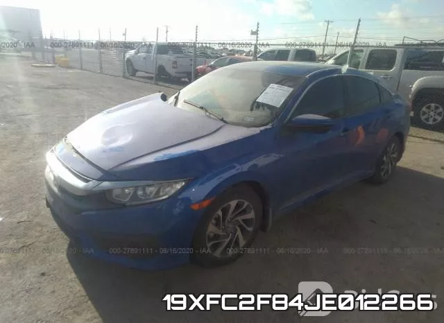 19XFC2F84JE012266 фото 3