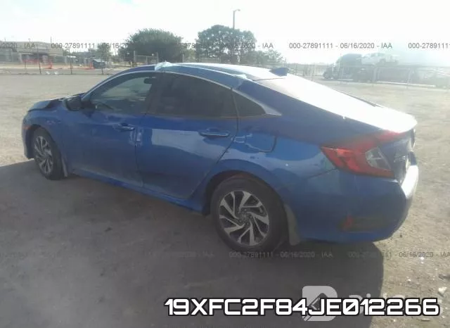 19XFC2F84JE012266 фото 4